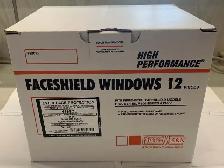 FACESHIELD  WINDOWS 12 Pieces F-400 SERIES F-500 SERIES  & FH66