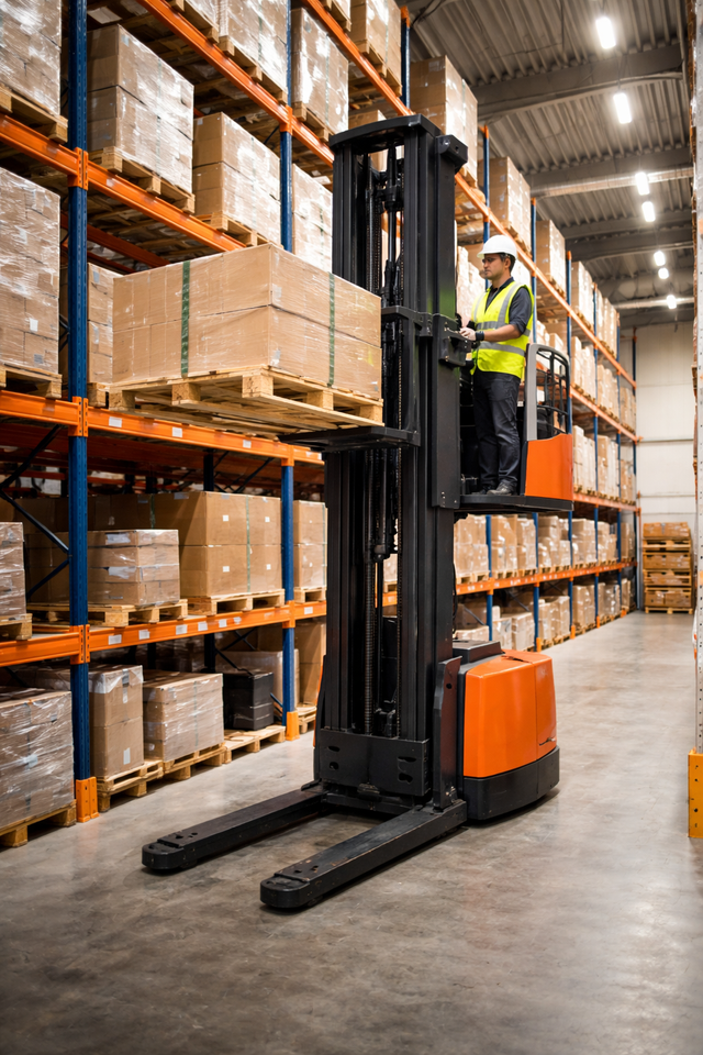 Forklift operator