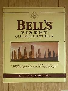 BIG 20' x 24' Bell's Whisky Vintage Ad Sign