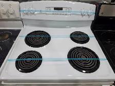 GE 30' White Electric Coil Top Stove Oven CAN DELIVER - Photo 2
