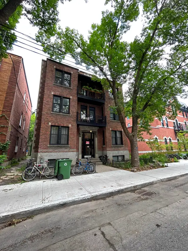 Chauffé, Grand 3 1/2 dans le cœur du plateau Mont-Royal