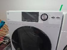NEWER MODEL GE 24' White Front-Load Stackable Washer And Dryer - Photo 6