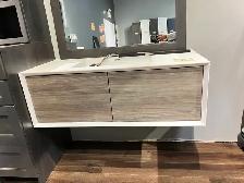 Modern Vanities Wall Mounted on Clearance - CozyHome Mississ