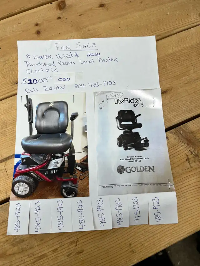 LiteRider electric mobility chair