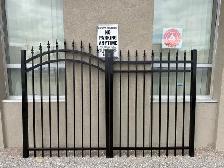 Single and Dual Swing Aluminum Gates