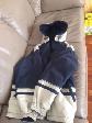 IMPER REVERSIBLE DE SAN FRANCISCO BLEU BEIGE GR SMALL HOM $20.00 - Photo 3