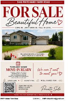 946 Pritchard Farm Road in EAST ST. PAUL~ Private Sale