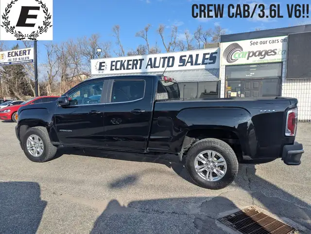 2020 GMC Canyon SLE 4X4 CREW CAB WITH A 3.6L V6!