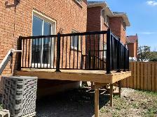 Wooden deck and pergola work - Photo 4
