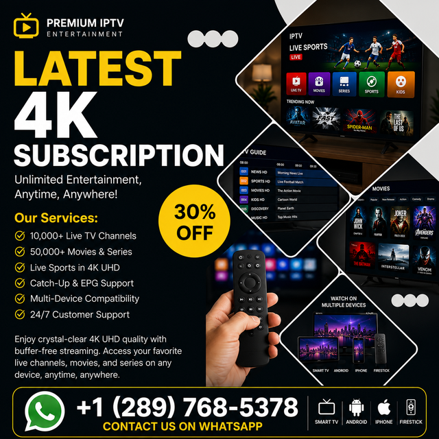 Most Stable 4k Tv Channels -2 months free deal on