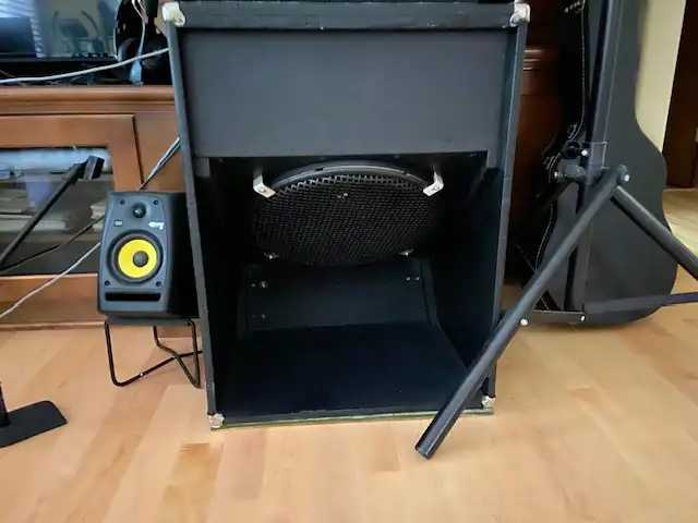 EV 18-inch bass bins