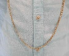 10k yellow gold Figaro  Chain - Photo 9