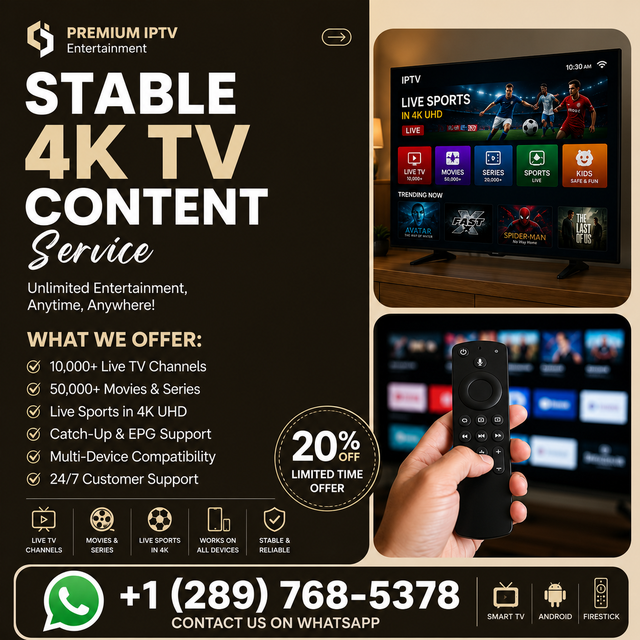 Best 4K Tv subscription with latest updates