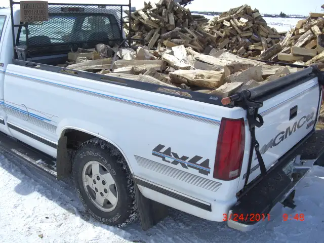 FIREWOOD - SEASONED JACKPINE - 1/2CD - SPLIT AND DELIVERED