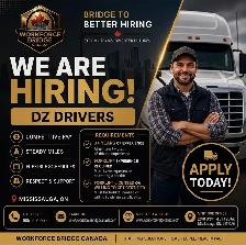 Hiring DZ Driver- Immediate start