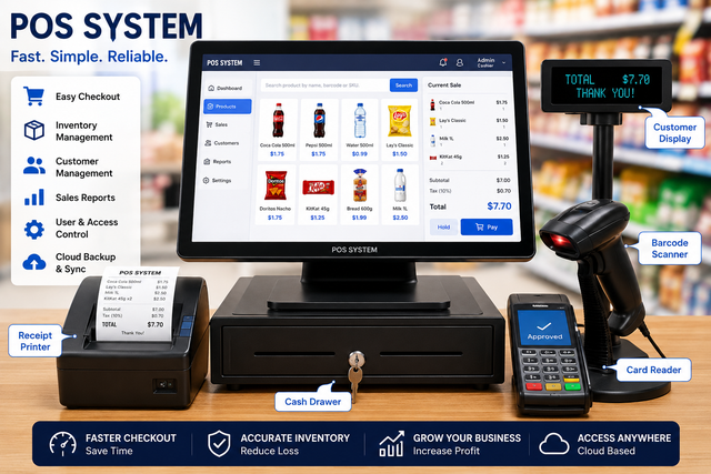 Restaurant/ Grocery & Convenience store/ Pizza Store/ Supermarke