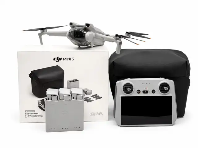 DJI Mini 3 Quadcopter Drone Fly More Combo - $449