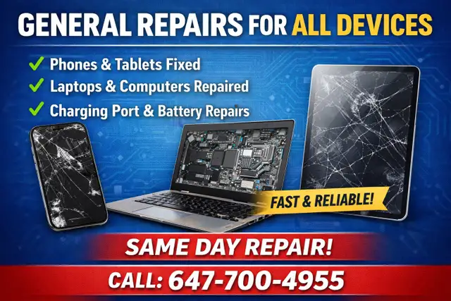 FIX IPHONE BATTERY LCD SCREEN BACK GLASS CHARGING PORT