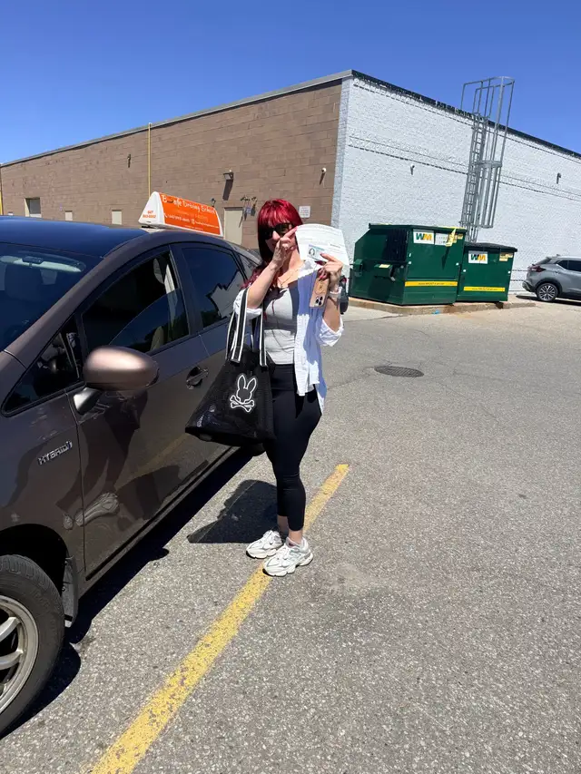 Female Driving instructor