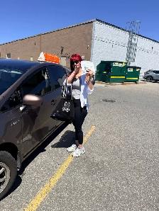 Female Driving instructor