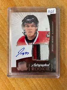 2010-11 The Cup #137 Jeremy Morin JSY AU RC #'d 107/249
