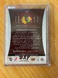 2010-11 The Cup #137 Jeremy Morin JSY AU RC #'d 107/249 - Photo 2