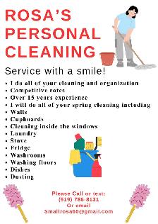 Cleaning services in the Fergus area