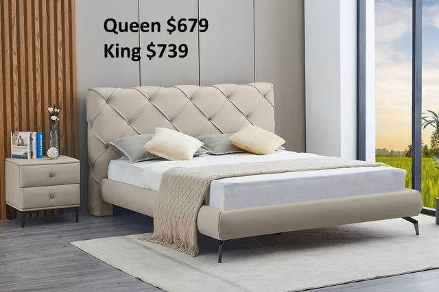 MIKE HAS NEW GORGEOUS PLATFORM BEDS