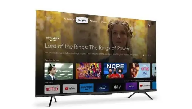 New 43' Skyworth TV With Arm Mount