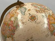 Replogle 12 Inch World Classic Series Globe with Wooden Base - Photo 2