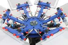 6 Color 6 Station Screen Printing Press T-shirt Printer 006527 - Photo 2