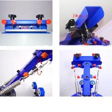 6 Color 6 Station Screen Printing Press T-shirt Printer 006527 - Photo 5