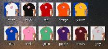 Custom Embroidered tee shirts
