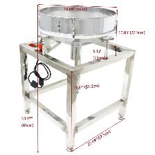 110V Sifter Shaker 19.69'Vibrating Sieving Powder Machine 230308 - Photo 7