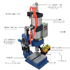 2205lbs Pressure Pneumatic Punch Milling Machine 230552 - Photo 4