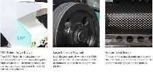 250 type Plastic Shredder Crusher Granulator 220v 4KW 290051 - Photo 6