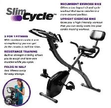 2 in 1 Slim Cycle Stationary Bike