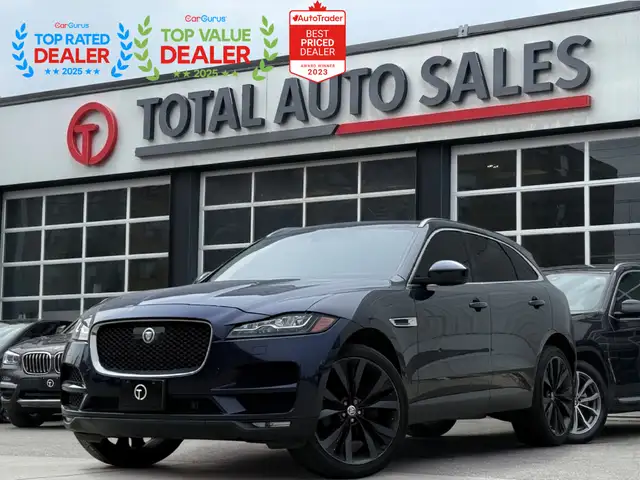 2019 Jaguar F-Pace 30T PORTFOLIO | HUD | PANO | LOADED