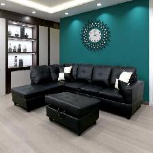 Brand New Sectional Sofa With LHF Storage Chaise In Sale