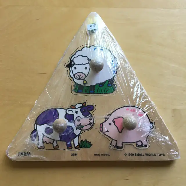 Casse-têtes en bois / Wood’s Puzzles (7 CT) – 3 à 26 pièces (FB)