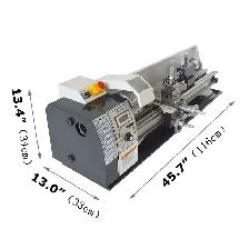 WM210V Precision Inch Thread Metal Lathe 832inch 900W 028032 - Photo 3
