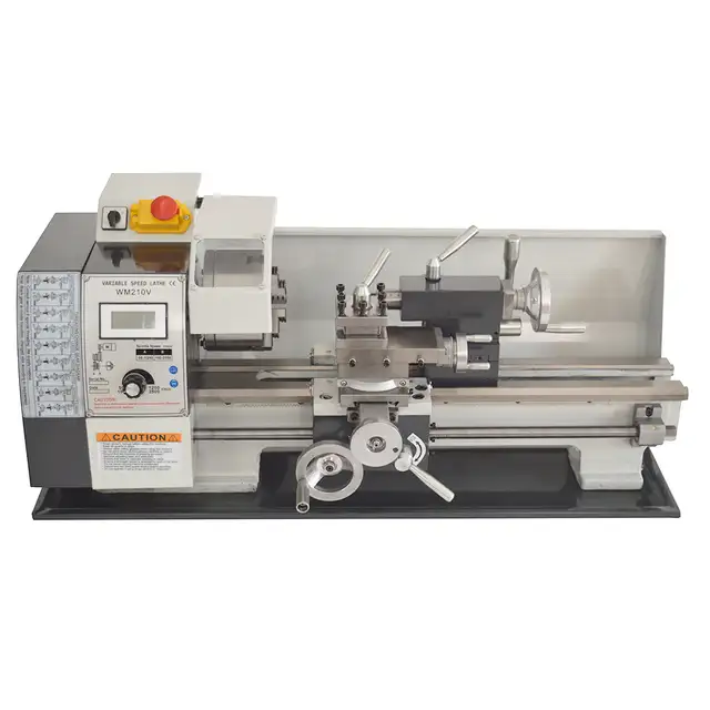 WM210V Precision Inch Thread Metal Lathe 816"Bench Lathe 028033