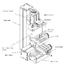 AC100V-240V Mini Drilling & Milling Machine Wood DIY Tool 028371 - Photo 8