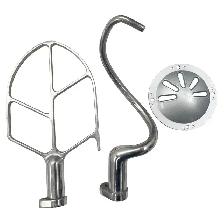 3 Speed Stand Food Mixer 10L Dough Hook Whisk Beater 029168 - Photo 5