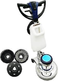 110V 18' Floor Scrubber Buffer Polisher Machine 056918