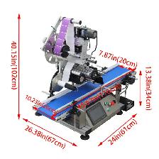 LT-160 Desktop Labeling Machine Coding Machine w/Conveyor 160291 - Photo 2
