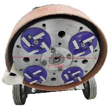 4Head Concrete Floor Grinder with Built-in Blower 238006 - Photo 10
