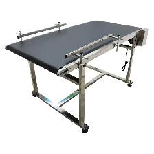 59''x 31.5''Powered Rubber PVC Belt Conveyor 110V 250W 230191