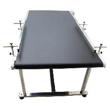 59''x 31.5''Powered Rubber PVC Belt Conveyor 110V 250W 230191 - Photo 2