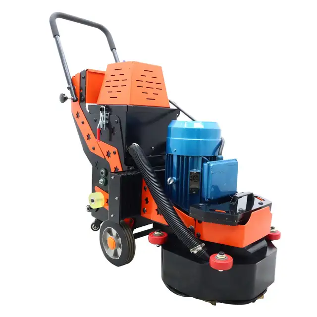 6Head Hand-push Cement Ground Grinder Dust-free Grinding 239843